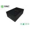 Full Matte Black Printed High End Recycled 2-Piece Rigid Cardboard Gift Boxes