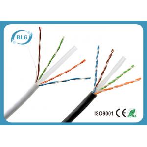 China Ethernet Wires Cat6 Lan Cable 24AWG 23AWG BC UTP 1000FT RoHS Certificated supplier