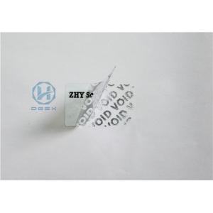 China Tamper Proof Seal Sticker Custom Logo Security Label Void Sticker Roll supplier