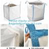 China o cimento Ton Reinforce Fibc Jumbo Bags 500kg do bico aumenta saco grande condutor de Fibc com projeto de descarregamento automático wholesale