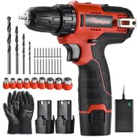 China 41 litio combinado Ion High Torque Cordless Drill de la batería del PCS Kit Cordless Drill Machine 12v on sale