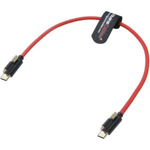 アルヴィンのロック USB Cケーブル ブラックマジック Pyxis URSA 10Gbps 12インチ 赤