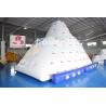 Inflatable Water Climber / Inflatable Iceberg With Big Stainless Steel Anchor