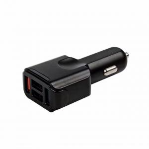 China QC3.0 fast charge car charger 3USB4.8A dual line multi-port car charger car phone charger supplier