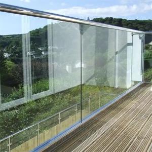 6063 T5 Glass Railing Aluminum Profile For Villa Apartment