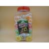 China Low cal Round shape lollipop packed in jar / Assorted fruit flavor lollipop for children with cheap price wholesale
