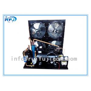 China Water Cooling Refrigeration Condensing Units , Horizontal cold room condensing unit Black R22  4-30HP supplier