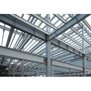 High Strength Pre-fabricated Steel Building Structures for High - Raise Building, Stadiums