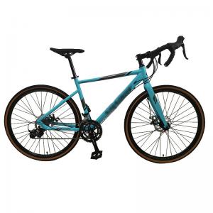 China Professional 700c Trek Bike Road Bikes with Michanical Disc Brake and 18 Speed Gears supplier