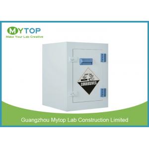 China Vertical Polypropylene Laboratory Chemical Storage Cabinets With Adjustable Shelf wholesale