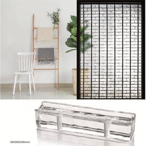 Elegant Glass Bricks Partition Walls Insulated Translucent Timeless