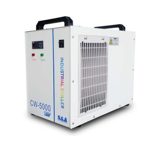 China AC 1P 220V/110V Voltage CW-5000 Water Cool Chiller for Industrial Laser Tube Cooling supplier