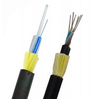 China All-Dielectric Self-Supporting Outdoor Aerial ADSS 48 Core Fiber Optic Cable Span 100-1000m on sale