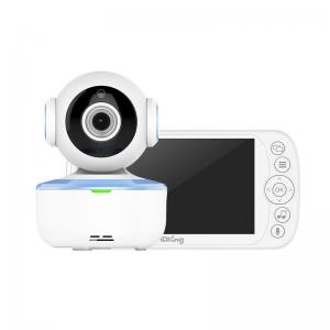 0.3Mega 720P Baby Monitor 5 Inch Screen Wireless Video Baby Monitor With Rotating Camera