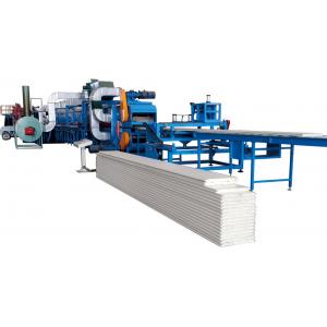 China 0.3-0.8mm 3- 6m/min Speed PU Sandwich Panel Production Line With Auto Stacker supplier