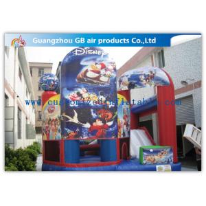 China 16.4' Inflatable Bouncy Castle Kids Bounce House Jumping Castle With Slide Combo supplier