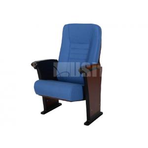 China Cold Molded Foam Conference Hall Chair , Church Theatre Seating Folded Type supplier