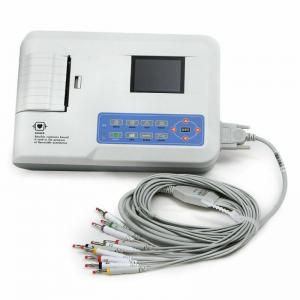 3 channel Portable ecg monitor electrocardiography machine ekg ecg machines home ecg devices software Printer