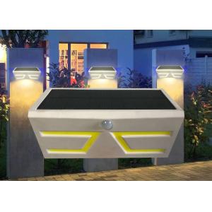 China Durable Solar Powered Motion Sensor Lights Outdoor , Solar Exterior Wall Light Fixtures supplier