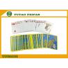 China Yellow Blue Personalized Poker Playing Cards Paper Playing Cards wholesale
