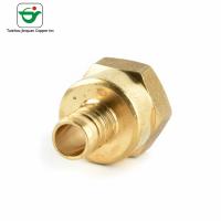 China 3/4''X1/2 FNPT Brass Female Adapters Brass Hose Connector on sale