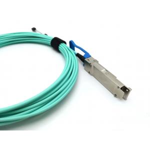 OM3 QSFP+ To QSFP + AOC Active Optical Cable 12.3 GHz