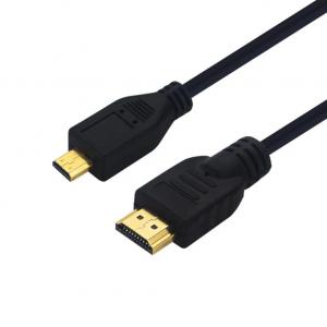 1.5m Micro HDMI To HDMI Cable 4K OEM MALE MALE For Raspberry Pi 4