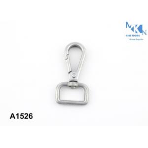 Custom Logo Bag Snap Hook For Purse , Wallet , Clutch 51.5*19mm