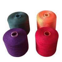 China Multi Ply Polyester Staple Yarn , Crease Resistant Knitting Dty Polyester Yarn on sale