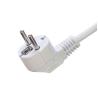 Eu Power Strip with 4 Outlet Power Strips Rated Current 10/16A White Surge Protector Cable H05VV-F 3x1.5mm2