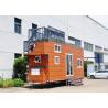 Light Steel Trailer Tiny Homes / Cabin Hotel Unit / Modular House On Wheels