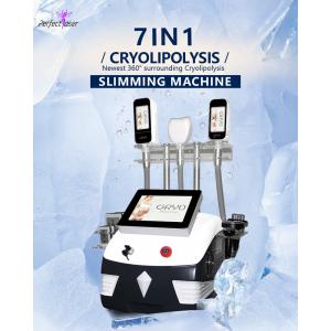 China 5 In 1 Cavitation Cryolipolysis Body Slimming Machine Vacuum Cool Weight Reducer supplier