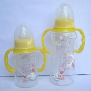 Baby Glass milk Bottles, Cute or Gourd Shape, Standard Mouth 120ml,250ml