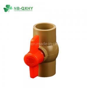 1" Socket Plastic UPVC Water Ball Valve for Agricultural Irrigation System Household Usage