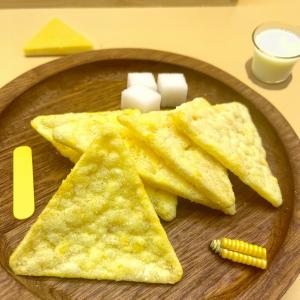 Crispy Triangle Corn Cracker Chips Gluten Free Artisan Crafted