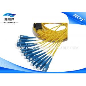China LC FC SC ST SM Multimode Duplex Fiber Optic Cable Pigtail For Ground Vehicle wholesale