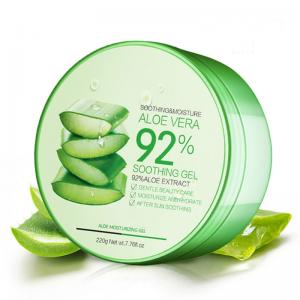Transparent Anti Aging Hand Cream , Organic Aloe Vera Gel No Sticky Residue