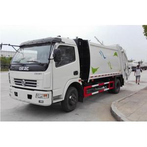 China Dongfeng 4*2	Garbage Compactor Truck 120Hp Self Loading and Discharge Garbage Truck supplier