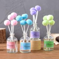 China Wedding Custom Color Home Reed Diffuser Essential Oil Reed Diffuser Cotton Ball Stick on sale