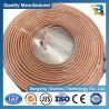 China Red Customization 1/2 1/4 3/8 7/8 Inch Pancake Tube Air Conditioner Copper Coil Pipe wholesale