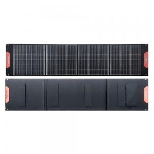 Foldable Monocrystalline 18V Solar Panel 200W high efficiency 23% for camping