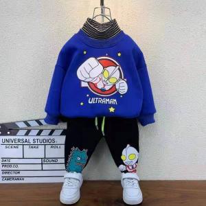 China Fall Appropriate Fabrics Superhero Style Primary Children'S Clothing Ultraman Boys Clothing supplier