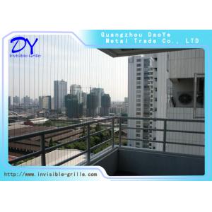 China 1.0mm Thickness Window Security Grill With Anti - Burglar Alarm System supplier