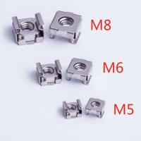 China M5 - M8 Stainless Steel Cage Nuts Standard For Appliances Automotive Fans on sale