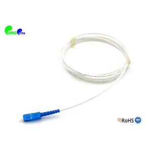 China FTTHのプロジェクトのためのOS2 G65A1白いLSZHのジャケットとのFTTHのドロップ・ケーブルのピグテール単信SC UPC 9/125μm 2.0mm supplier