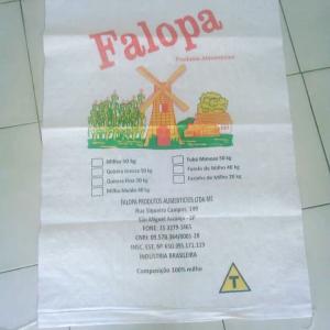 China Agricultural Pp Woven Plastic Bag For Potato Polyethylene Pet Food Feed Paddy Bag supplier