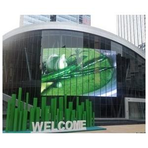 HD Super Flexible Self Adhesive Color Transparent LED Film For Building Facade