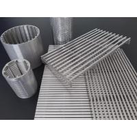 China Wedge Wire Screen with Square Profile and Width Selection from 0.5m to 2.0m on sale
