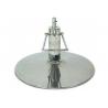 China Chrome Steel Barber Chair Accessories Round Hydraulic Base With 1 Year Warranty wholesale