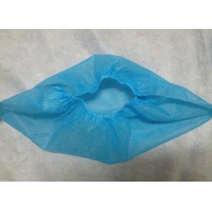 Elastic Band Non Woven Disposable Shoe Booties Latex - Free CE Certification